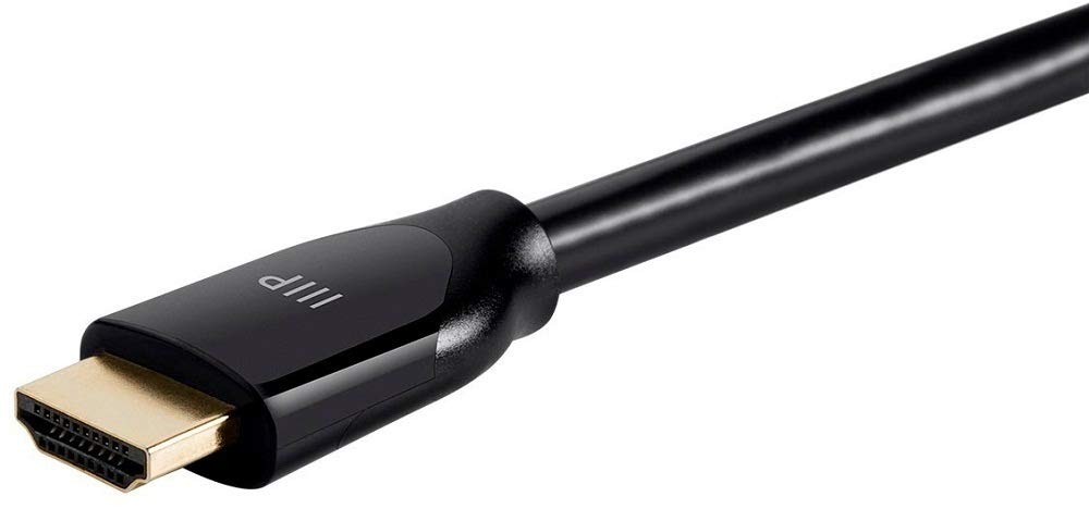 Monoprice Certified Premium HDMI Cable - 4K@60Hz, HDR, 18Gbps, YUV 4:4:4, Dual Video Stream, Compatible with DVD Player, 28AWG, 6 Feet, Black