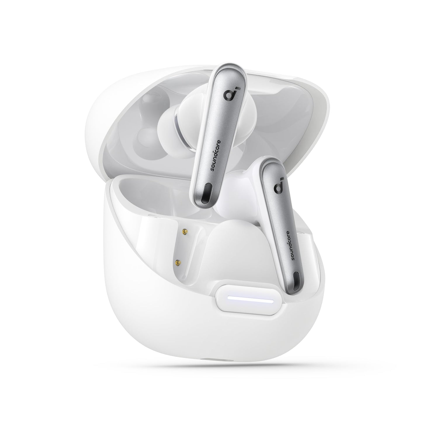 Soundcore by Anker Liberty 4 NC Wireless Earbuds, 98.5% Noise Reduction, Adaptive Noise Cancelling to Ears and Environment, Hi-Res Sound, 50H Battery, Wireless Charging, Bluetooth 5.3