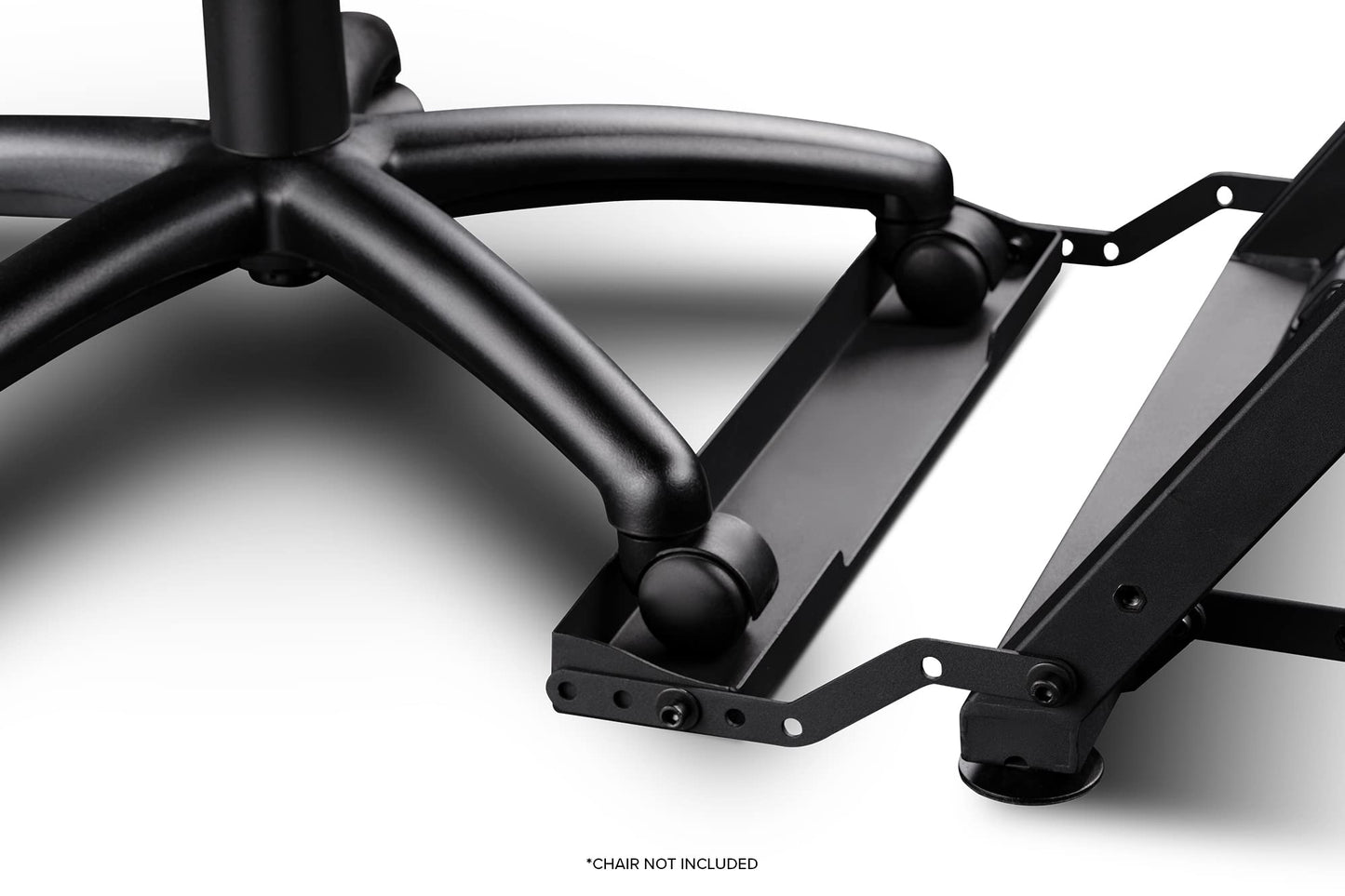 Next Level Racing Wheel Stand 2.0. Steering wheel stand for Thrustmaster, Fanatec, moza Racing on PC and video game consoles. Upgradeable to full cockpit with GTSeat add-on (not included)