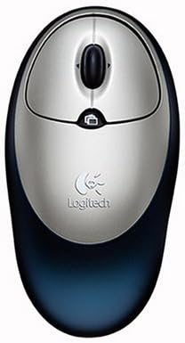 Logitech Cordless Click! Optical Mouse (Blue Satin)