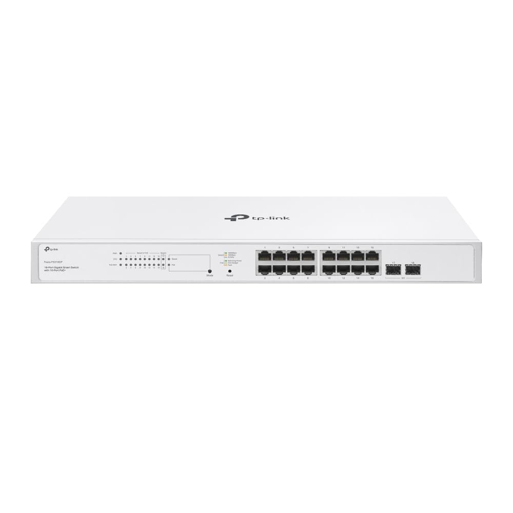 TP-Link TL-SG108S 8 Port Gigabit Ethernet Switch | Desktop/Wall-Mount | Plug & Play | Fanless | Sturdy Metal | 3 Year Manufacturer Warranty | 802.1p/DSCP QoS & IGMP Snooping | Compact Design