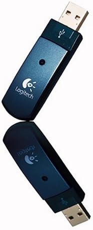 Logitech Cordless Click! Optical Mouse (Blue Satin)