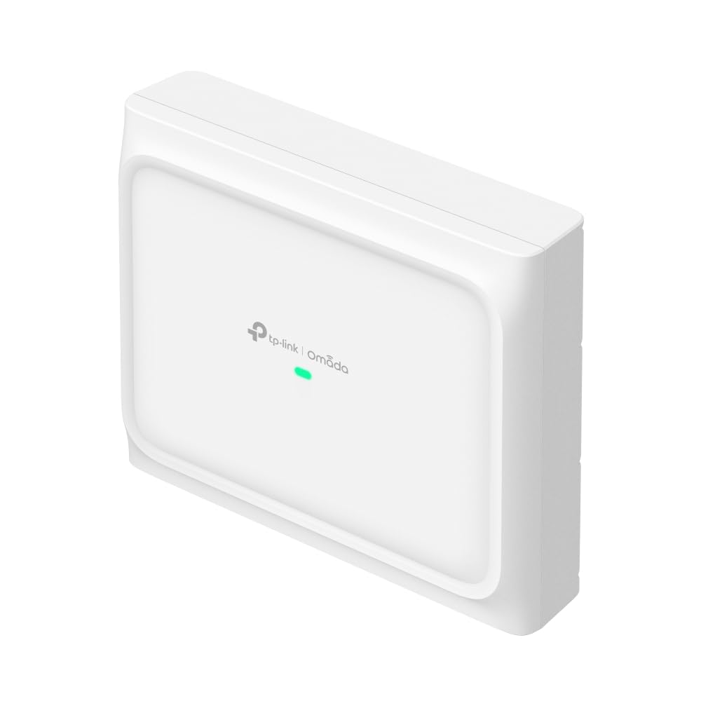 TP-Link Omada WiFi 6 Wireless Access Point - AX3000 Dual Band, 1G Port, PoE+ or DC Powered, DC Adapter Included, 5yr Warranty, Captive Portal, Mesh, WPA3, Roaming, Business WiFi Experience(EAP650)
