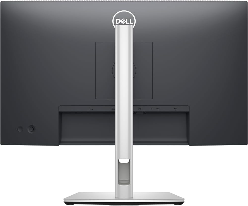 Dell P2425H 24" Full HD 1080p 16:9 Dual LED Monitor, Black/Silver Bundle with 2X Deco Gear 6FT Universal 4K HDMI 2.0 Cable with 28AWG Pure Copper Conductor