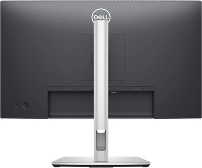 Dell P2425H 24" Full HD 1080p 16:9 Dual LED Monitor, Black/Silver Bundle with 2X Deco Gear 6FT Universal 4K HDMI 2.0 Cable with 28AWG Pure Copper Conductor