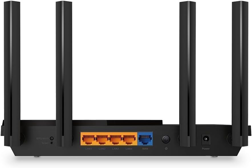 TP-Link WiFi 6 Router AX1800 Smart WiFi Router (Archer AX21) Dual Band Gigabit Router, Compatible with Alexa - A Certified for Humans Device (Renewed)