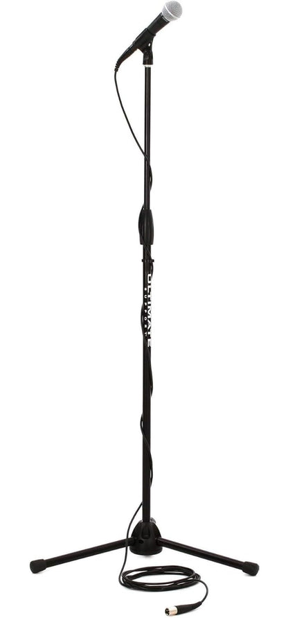 Shure SM58-LC Dynamic Vocal Microphone – Professional Handheld Cardioid XLR Mic for Singing, Live Performance, Studio Recording, Podcast & Broadcast, Black