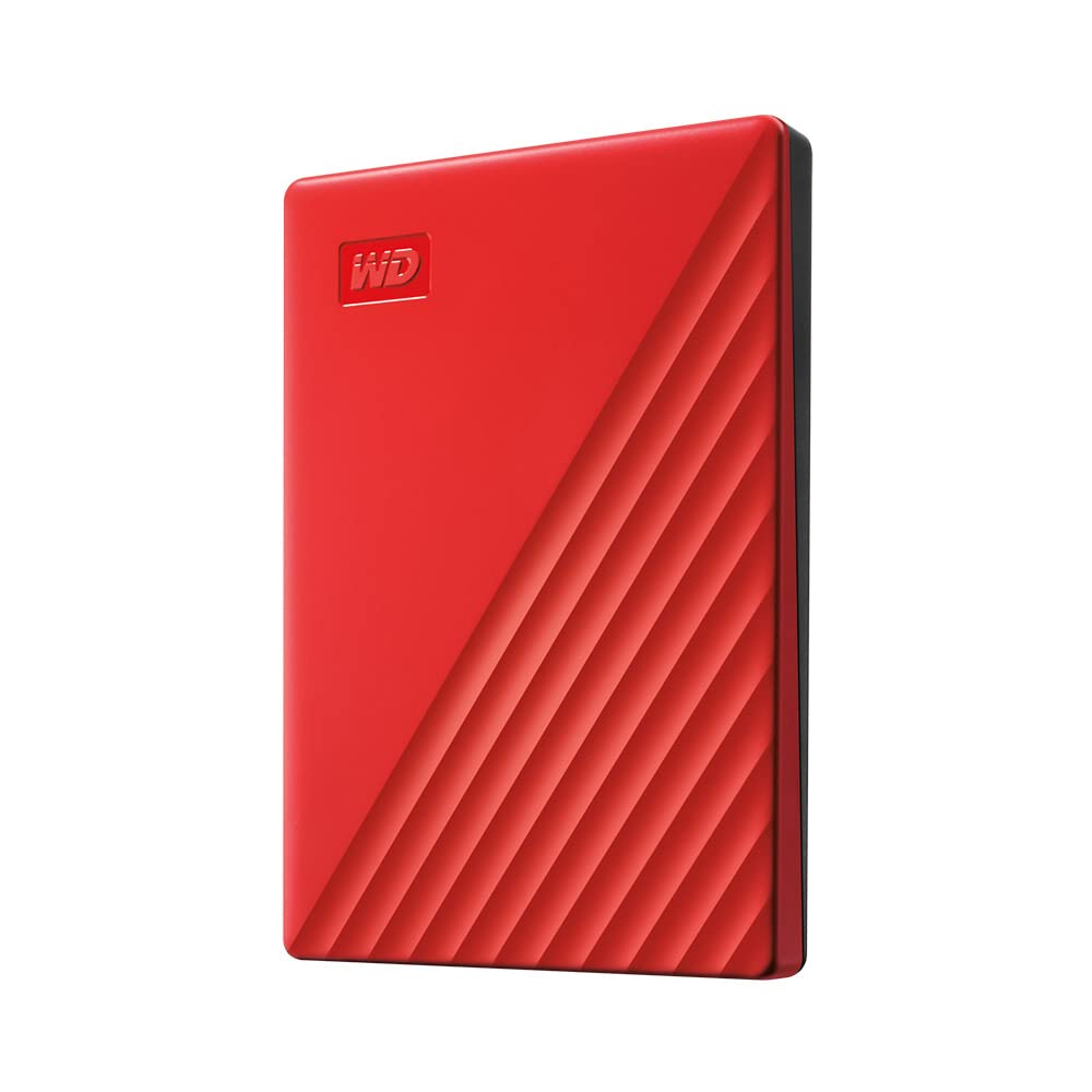 WD 5TB My Passport, Portable External Hard Drive, Black, backup software with defense against ransomware, and password protection, USB 3.1/USB 3.0 compatible - WDBPKJ0050BBK-WESN
