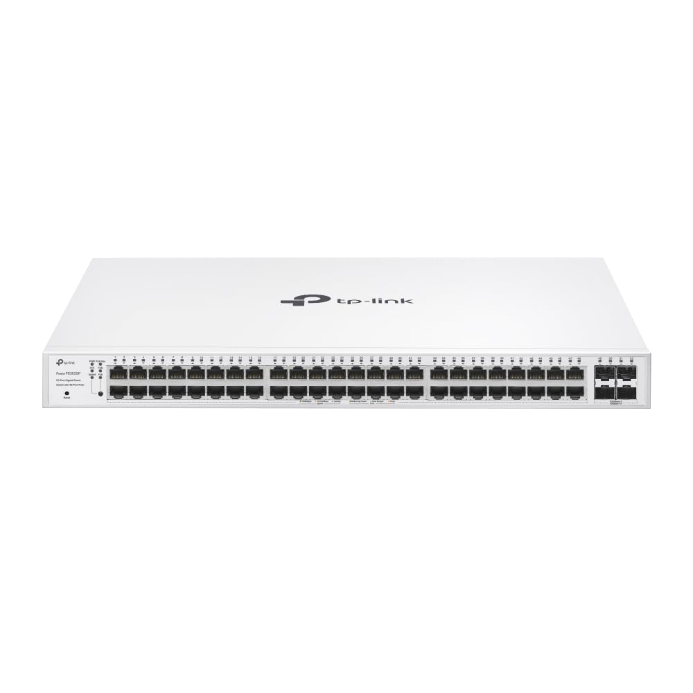 TP-Link TL-SG108S 8 Port Gigabit Ethernet Switch | Desktop/Wall-Mount | Plug & Play | Fanless | Sturdy Metal | 3 Year Manufacturer Warranty | 802.1p/DSCP QoS & IGMP Snooping | Compact Design
