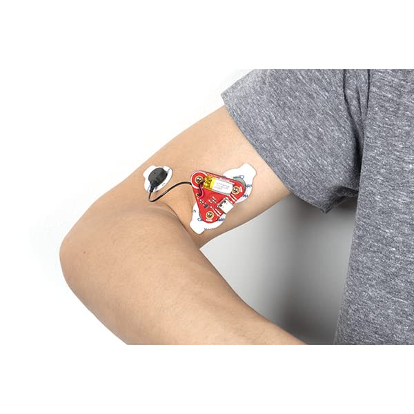 MyoWare Muscle Sensor 2.0 - Compatible with Arduino- All-in-One Electromyography (EMG) Sensor - Keyed Snap Connector