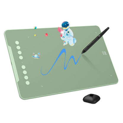 XPPen Updated Deco 01 V3 Drawing Tablet-16384 Levels of Pressure Battery-Free Stylus, 10x6 Inch OSU Graphic Tablet, 8 Hotkeys for Digital Art, Teaching, Gaming Drawing Pad for Chrome, PC, Mac, Android