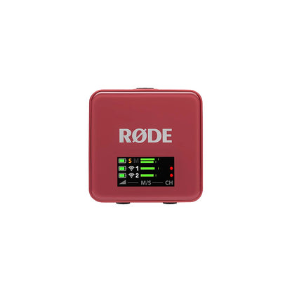 RØDE Wireless GO II Ultra-compact Dual-channel Wireless Microphone System with Built-in Microphones, On-board Recording and 200m Range for Filmmaking, Interviews and Content Creation