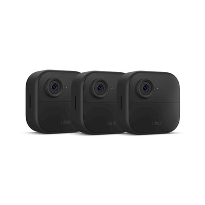 Blink Outdoor 4 – Wireless smart security camera, two-year battery, 1080p HD day and infrared night live view, two-way talk – 2 camera system