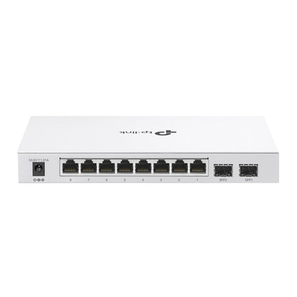 TP-Link TL-SG108S 8 Port Gigabit Ethernet Switch | Desktop/Wall-Mount | Plug & Play | Fanless | Sturdy Metal | 3 Year Manufacturer Warranty | 802.1p/DSCP QoS & IGMP Snooping | Compact Design