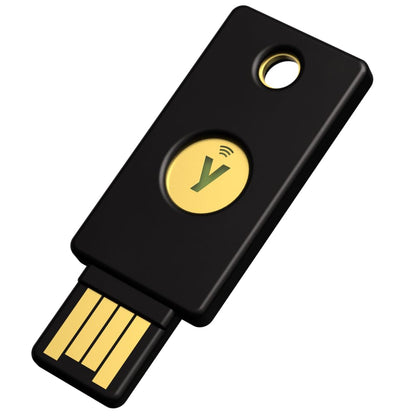 Yubico - YubiKey 5C NFC - Multi-Factor authentication (MFA) Security Key and passkey, Connect via USB-C or NFC, FIDO Certified - Protect Your Online Accounts