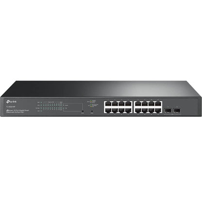 TP-Link TL-SG2210MP | Jetstream 10 Port Gigabit Smart Managed PoE switch | 8 PoE+ Ports @ 150W, 2 SFP Slots | Omada SDN Integrated | PoE Recovery | IPv6 | Static Routing | Limited Lifetime Protection
