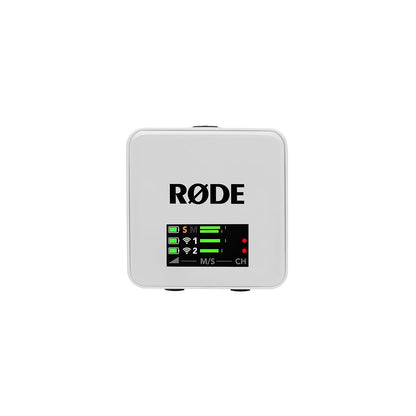 RØDE Wireless GO II Ultra-compact Dual-channel Wireless Microphone System with Built-in Microphones, On-board Recording and 200m Range for Filmmaking, Interviews and Content Creation