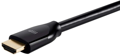 Monoprice Certified Premium HDMI Cable - 4K@60Hz, HDR, 18Gbps, YUV 4:4:4, Dual Video Stream, Compatible with DVD Player, 28AWG, 6 Feet, Black