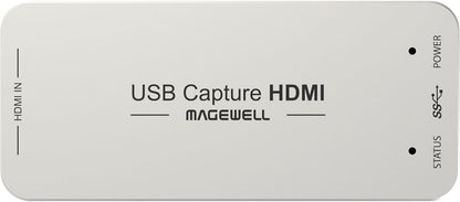 Magewell USB Capture HDMI Gen 2 – 1 Channel HDMI to USB Video/Audio Capture Device, Up to 1080p60 Recording (32060, Replaces XI100DUSB-HDMI)