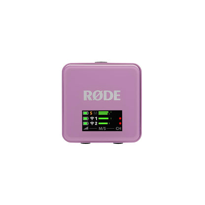 RØDE Wireless GO II Ultra-compact Dual-channel Wireless Microphone System with Built-in Microphones, On-board Recording and 200m Range for Filmmaking, Interviews and Content Creation
