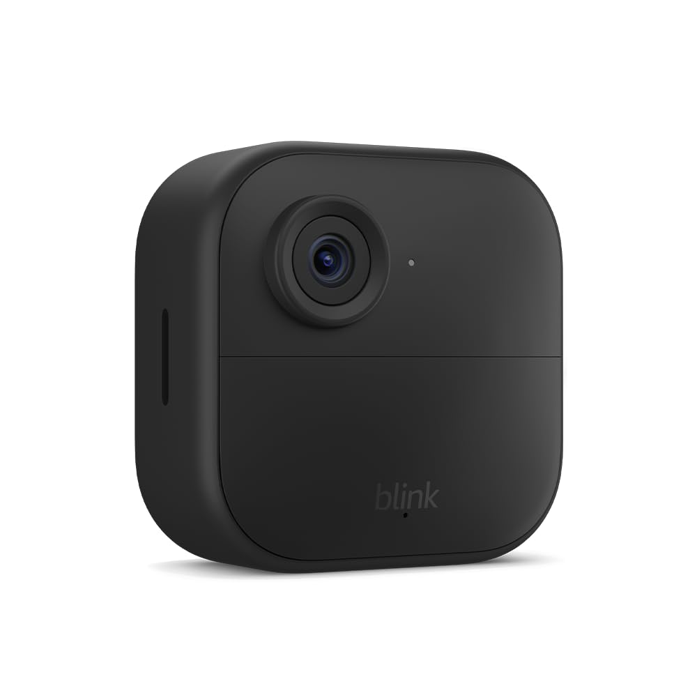Blink Outdoor 4 – Wireless smart security camera, two-year battery, 1080p HD day and infrared night live view, two-way talk – 2 camera system