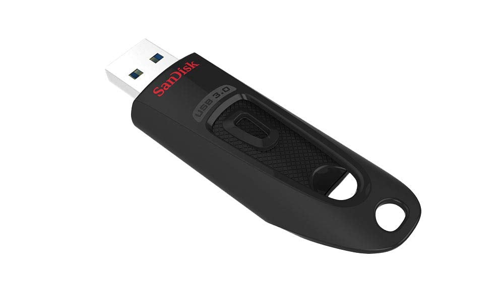 SANDISK 128GB Ultra USB 3.0 Flash Drive - SDCZ48-128G-U46, Black