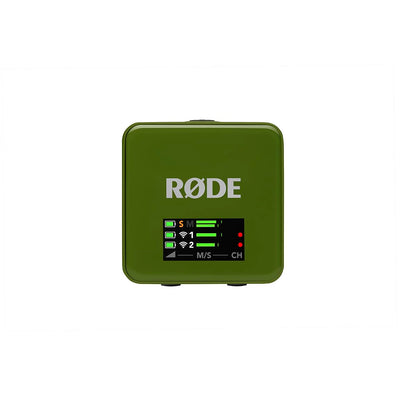 RØDE Wireless GO II Ultra-compact Dual-channel Wireless Microphone System with Built-in Microphones, On-board Recording and 200m Range for Filmmaking, Interviews and Content Creation