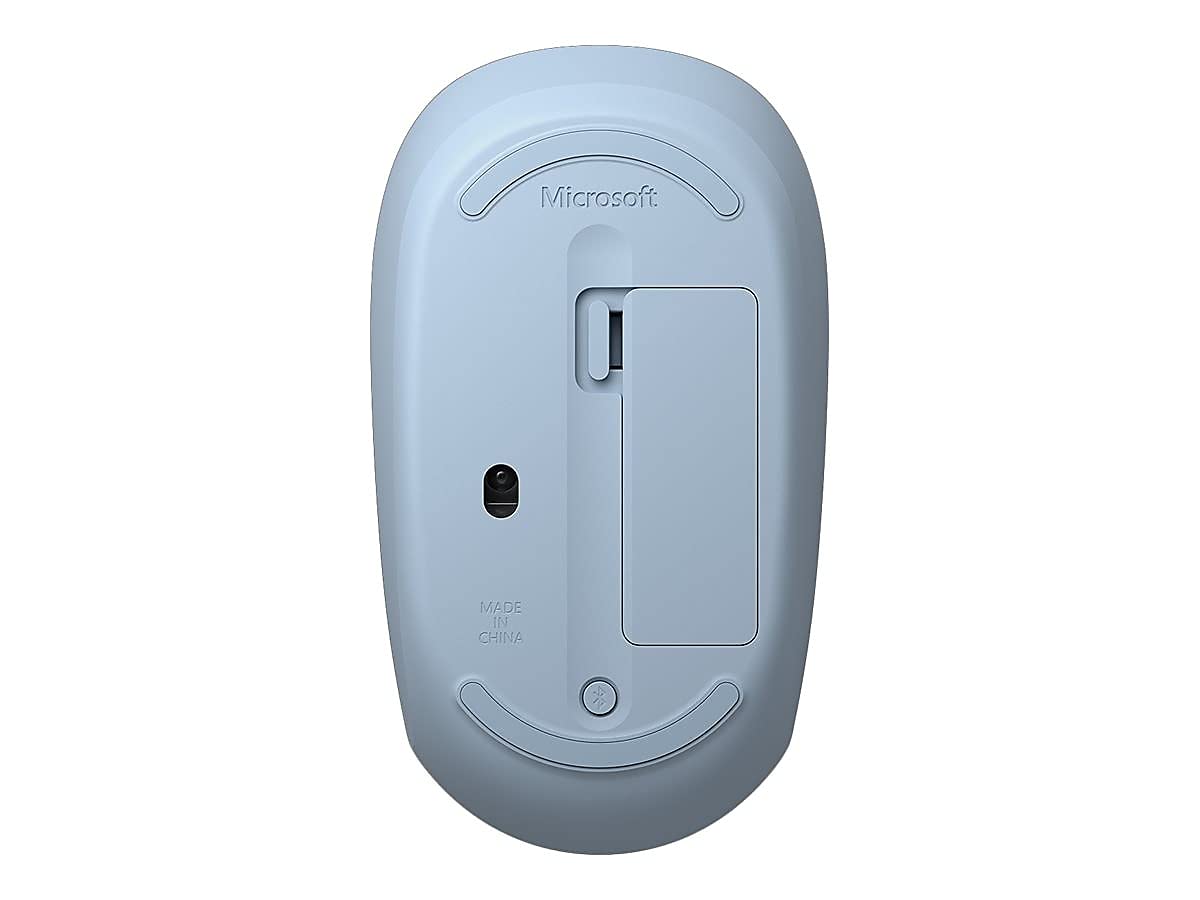 Microsoft Bluetooth Mouse - Black. Comfortable design, Right/Left Hand Use, 4-Way Scroll Wheel, Wireless Bluetooth Mouse for PC/Laptop/Desktop, works with for Mac/Windows Computers