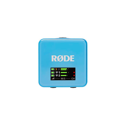 RØDE Wireless GO II Ultra-compact Dual-channel Wireless Microphone System with Built-in Microphones, On-board Recording and 200m Range for Filmmaking, Interviews and Content Creation