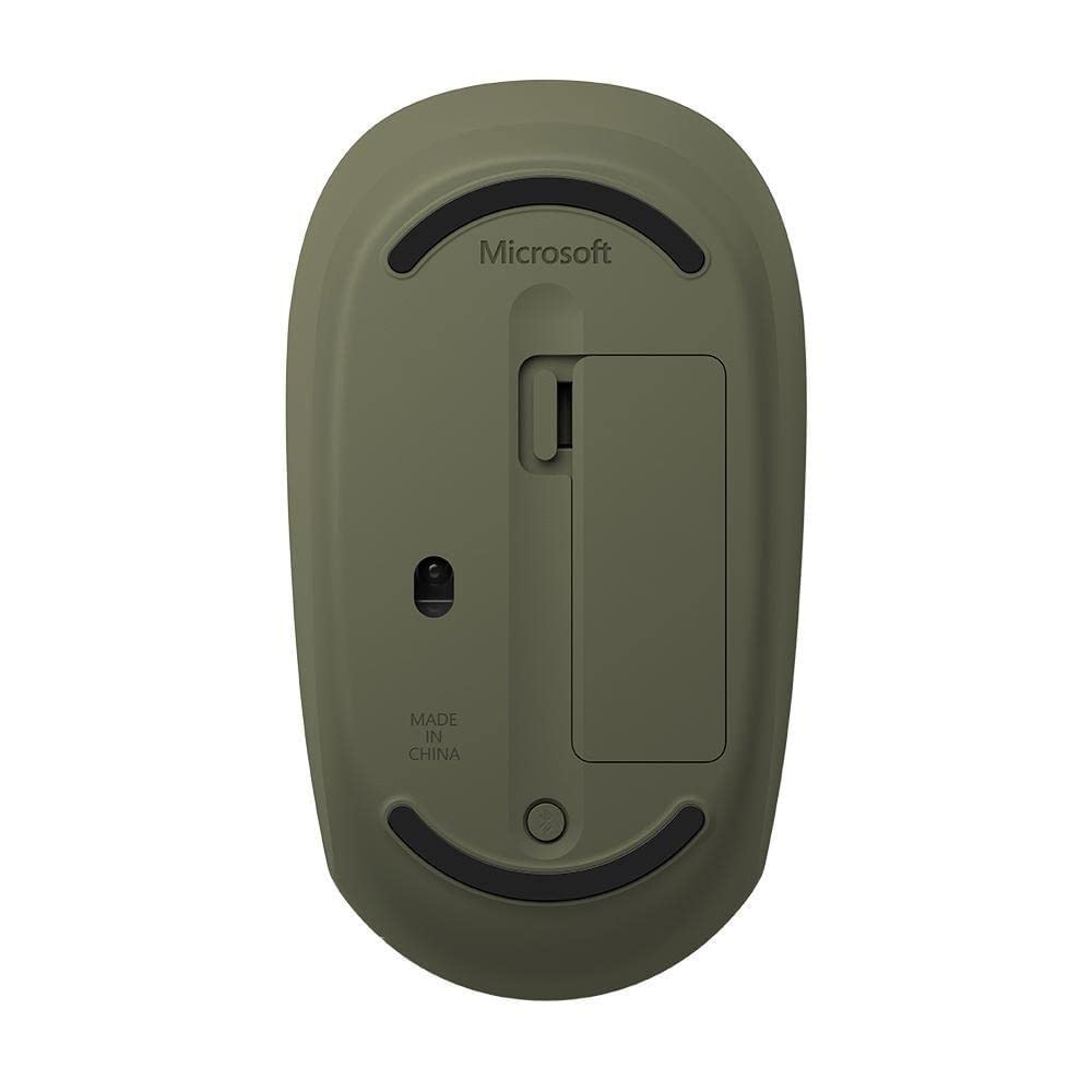 Microsoft Bluetooth Mouse - Black. Comfortable design, Right/Left Hand Use, 4-Way Scroll Wheel, Wireless Bluetooth Mouse for PC/Laptop/Desktop, works with for Mac/Windows Computers