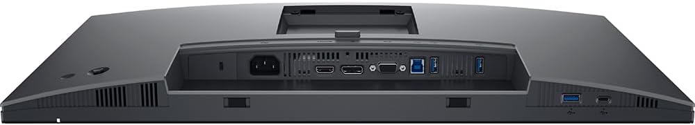 Dell P2425H 24" Full HD 1080p 16:9 Dual LED Monitor, Black/Silver Bundle with 2X Deco Gear 6FT Universal 4K HDMI 2.0 Cable with 28AWG Pure Copper Conductor