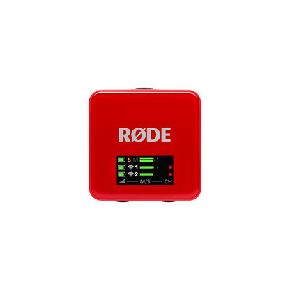 RØDE Wireless GO II Ultra-compact Dual-channel Wireless Microphone System with Built-in Microphones, On-board Recording and 200m Range for Filmmaking, Interviews and Content Creation