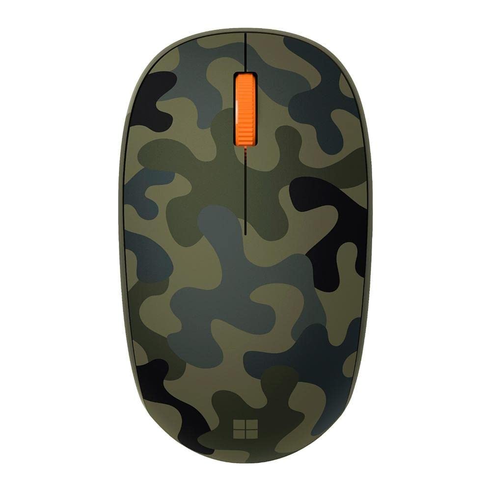 Microsoft Bluetooth Mouse - Black. Comfortable design, Right/Left Hand Use, 4-Way Scroll Wheel, Wireless Bluetooth Mouse for PC/Laptop/Desktop, works with for Mac/Windows Computers