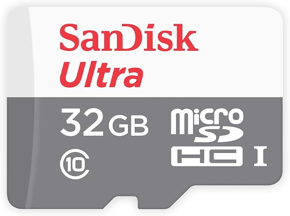 SanDisk Ultra 32GB UHS-I/Class 10 Micro SDHC Memory Card With Adapter - SDSDQUAN-032G-G4A