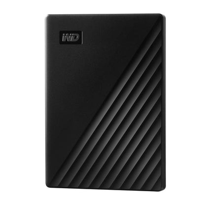 WD 5TB My Passport, Portable External Hard Drive, Black, backup software with defense against ransomware, and password protection, USB 3.1/USB 3.0 compatible - WDBPKJ0050BBK-WESN