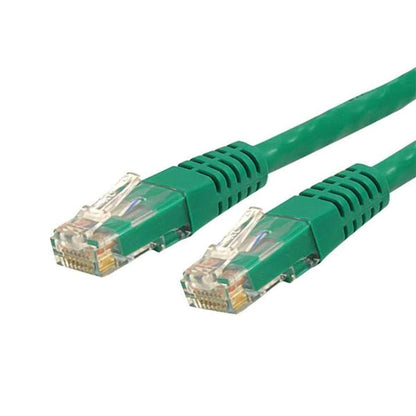 StarTech 6ft CAT6 Ethernet Cable - White CAT 6 Gigabit Ethernet Wire -250Mhz 100W PoE RJ45 UTP Molded Network Patch Cord with Strain Relief (C6PATCH6WH)