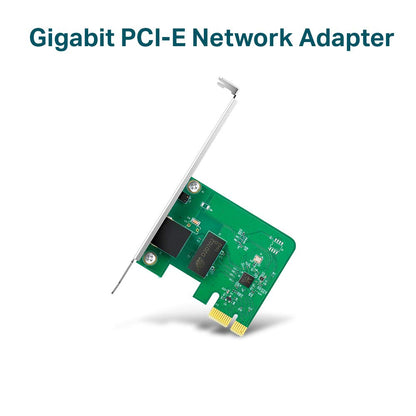 TP-Link 10/100/1000Mbps Gigabit Ethernet PCI Express Network Card (TG-3468), PCIE Network Adapter, Network Card, Ethernet Card for PC, Win10/11 Supported