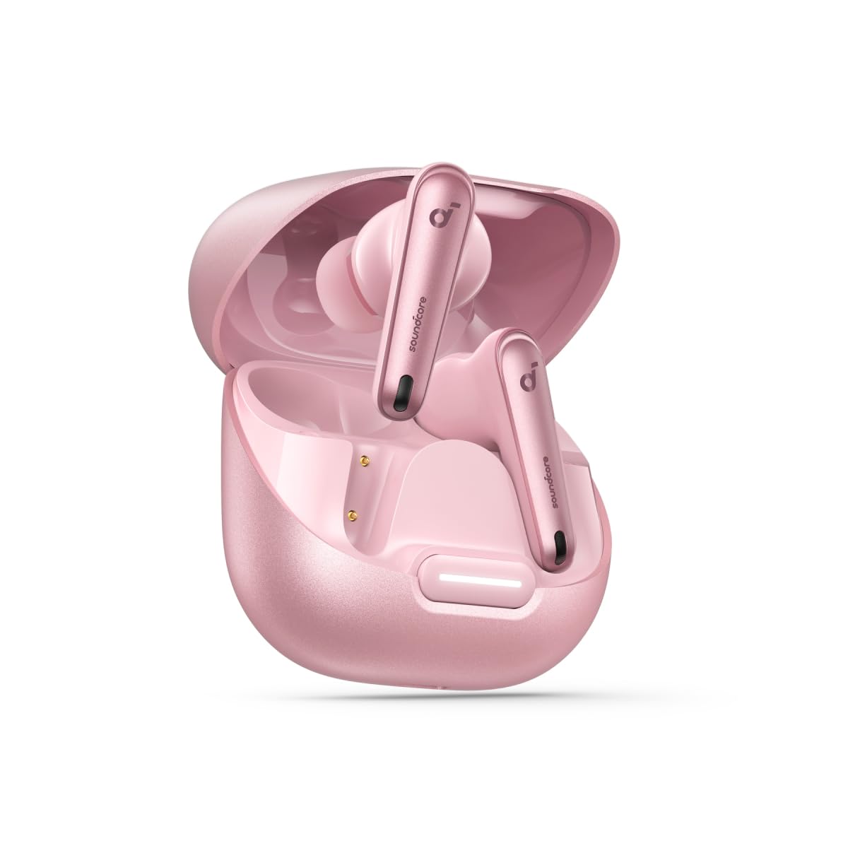 Soundcore by Anker Liberty 4 NC Wireless Earbuds, 98.5% Noise Reduction, Adaptive Noise Cancelling to Ears and Environment, Hi-Res Sound, 50H Battery, Wireless Charging, Bluetooth 5.3