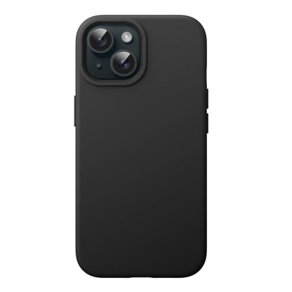 JETech Silicone Case for iPhone 15 Pro Max 6.7-Inch, Silky-Soft Touch Full-Body Protective Phone Case, Shockproof Cover (Black)