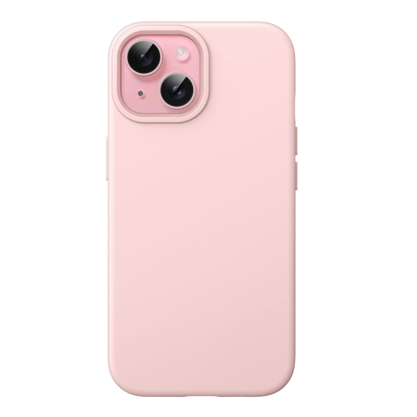 JETech Silicone Case for iPhone 15 Pro Max 6.7-Inch, Silky-Soft Touch Full-Body Protective Phone Case, Shockproof Cover (Black)