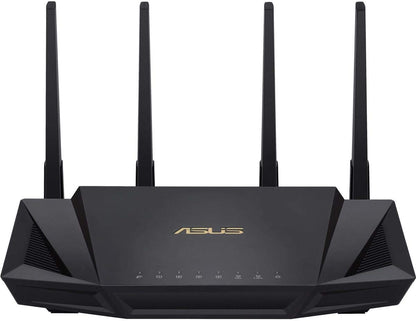 ASUS RT-AX58U Dual Band WIFI Router (RT-AX3000) (Renewed)