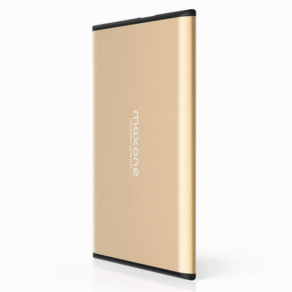 Maxone 500GB Ultra Slim Portable External Hard Drive HDD USB 3.0 Compatible with PC, Laptop, Charcoal Grey