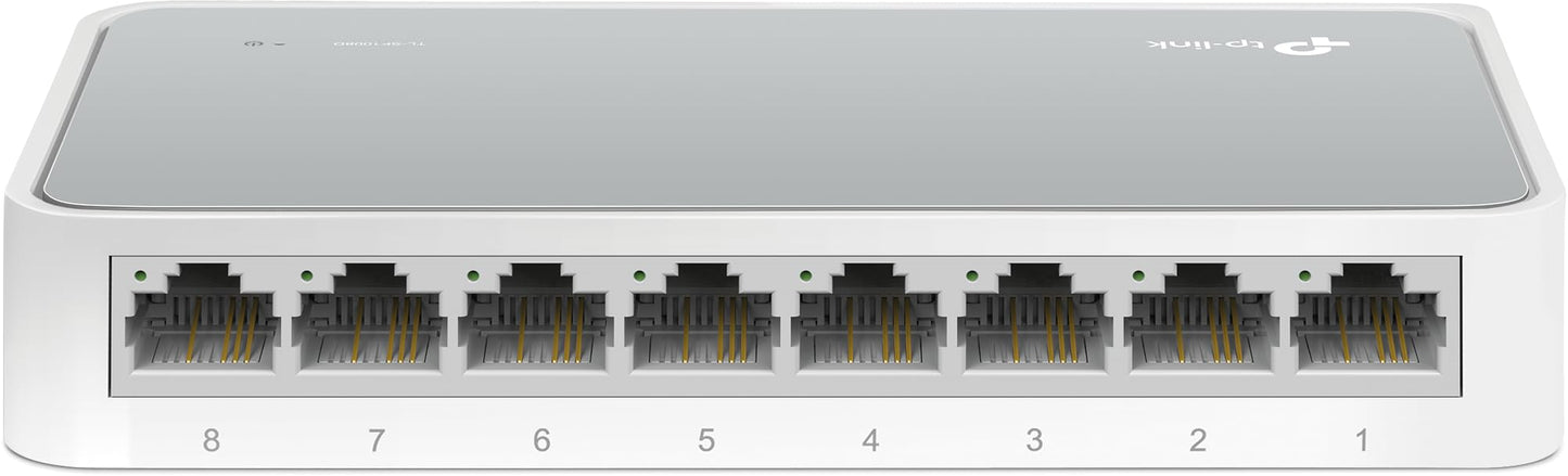 Learning Resources TL-SF1005D TP-Link 5-Port Fast Ethernet Unmanaged Switch | Plug and Play | Desktop