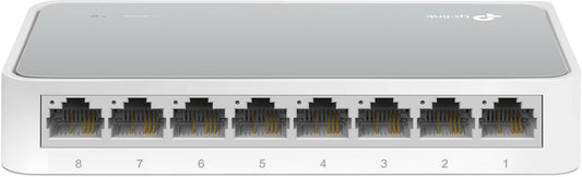 Learning Resources TL-SF1005D TP-Link 5-Port Fast Ethernet Unmanaged Switch | Plug and Play | Desktop