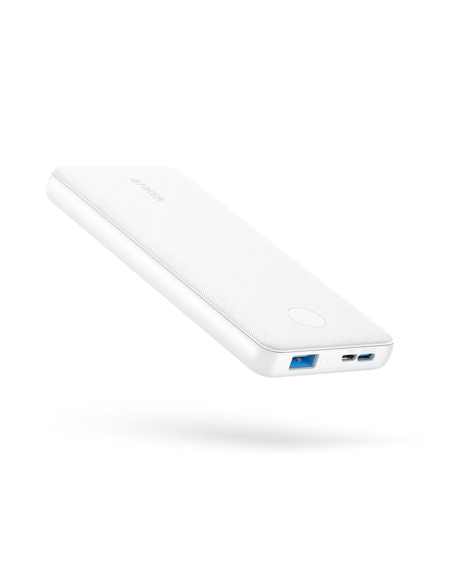 Anker Power Bank(PowerCore 10K), Compact Travel-Ready 10,000mAh Battery Pack with PowerIQ Charging Technology, 5V/3A High-Speed Charging for iPhone, iPad,and More (1, Black)