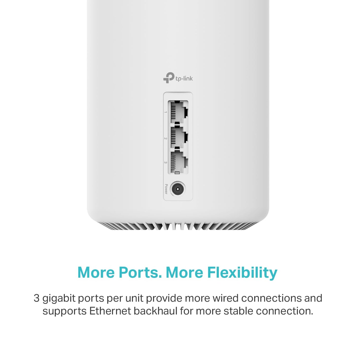 TP-Link Deco XE75 AXE5400 Tri-Band WiFi 6E Mesh System - Covers up to 5500 Sq.Ft, Replaces WiFi Router and Extender, AI-Driven Mesh, 6GHz Band, 2-Pack