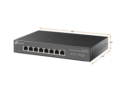 TP-Link TL-SG105-M2 - 5 Port Multi-Gigabit Unmanaged Network Switch, Ethernet Splitter, 2.5G Bandwidth, Plug & Play, Desktop/Wall-Mount, Fanless Metal Design, Free Expert Help