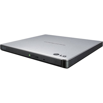 LG GP65NB60 8X USB 2.0 Super Multi Ultra Slim Portable DVD Writer Drive +/-RW External Drive with M-DISC Support - Black