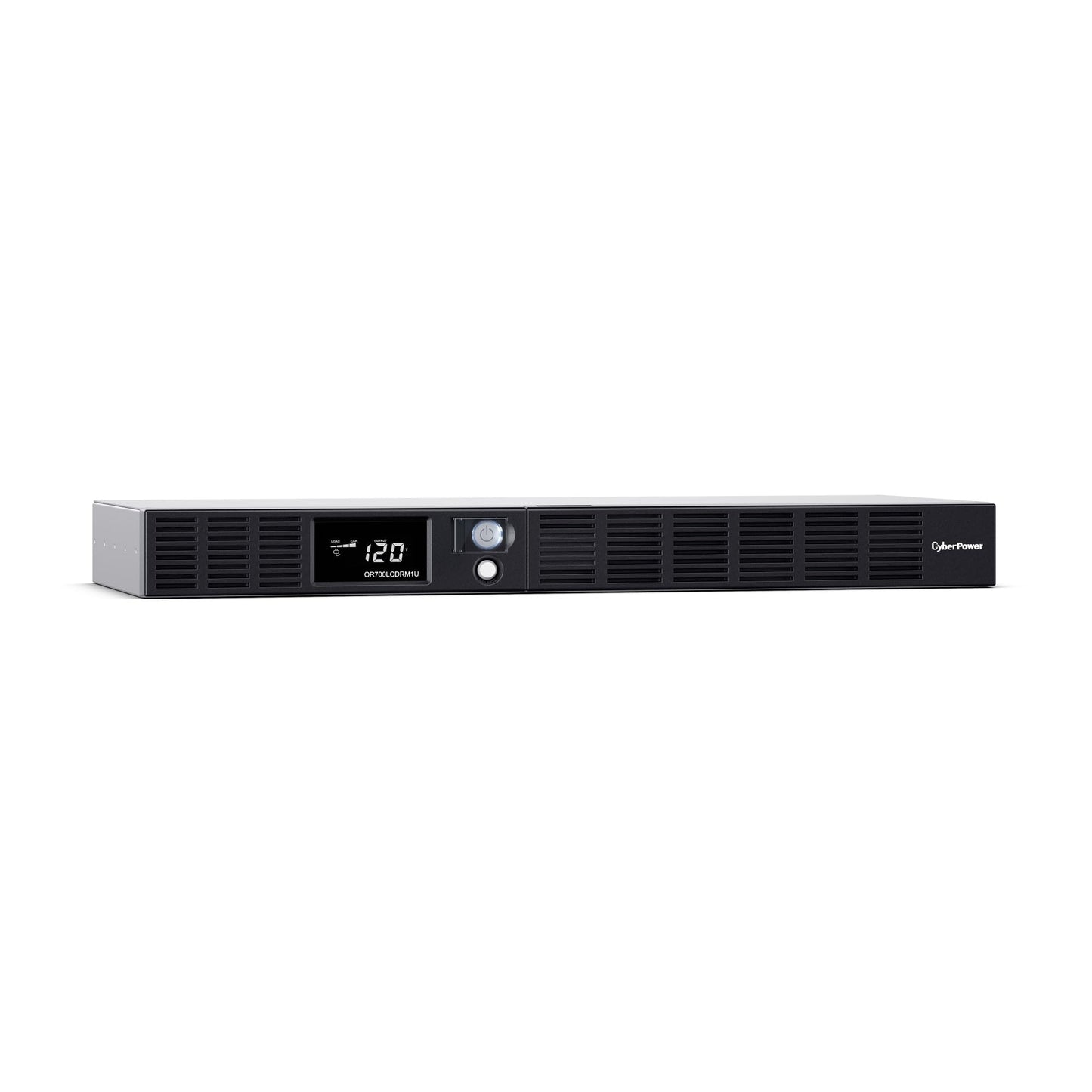 CyberPower OR500LCDRM1U Smart App LCD UPS Battery Backup and Surge Protector, 500VA/300W, 6 Outlets, AVR, 1U Rackmount, UL Certified