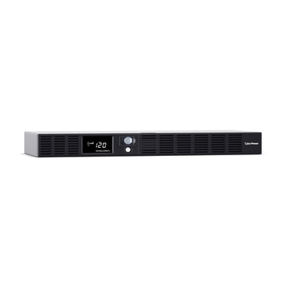 CyberPower OR500LCDRM1U Smart App LCD UPS Battery Backup and Surge Protector, 500VA/300W, 6 Outlets, AVR, 1U Rackmount, UL Certified